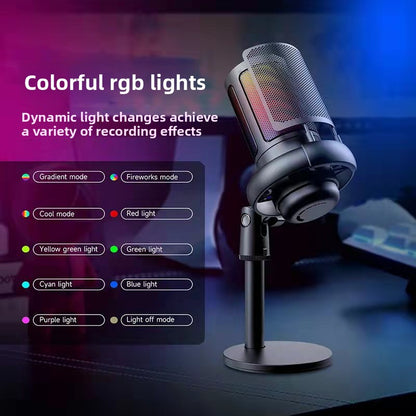 USB Condenser Microphone for Recording Gaming