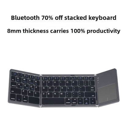 Foldable Bluetooth Keyboard for Mobile Tablet Laptop