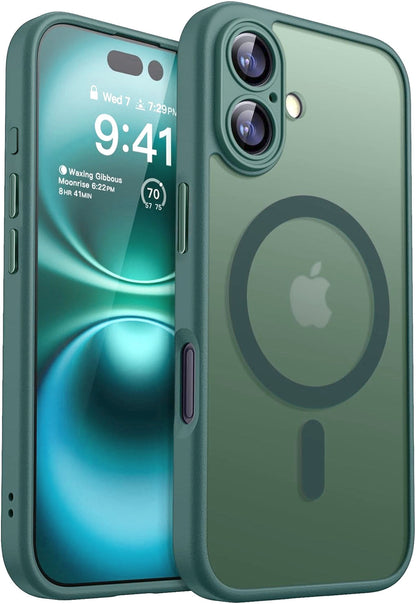 Magnetic Translucent Hybrid Phone Case for iPhone Series