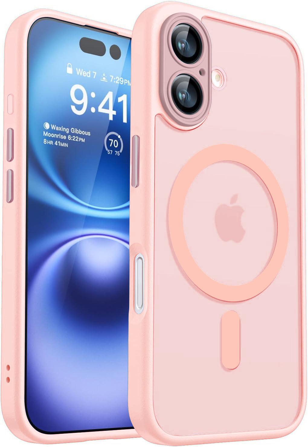 Magnetic Translucent Hybrid Phone Case for iPhone Series
