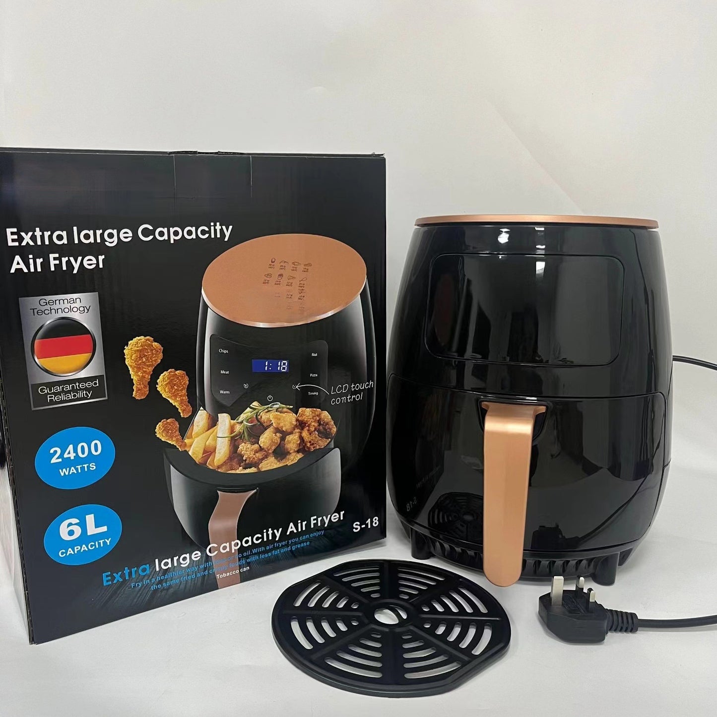 Touch-type air fryer(6L)
