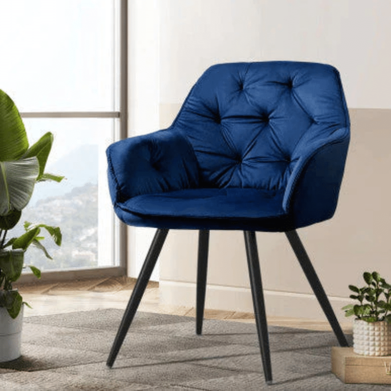 Velvet Luxe Dining Chair